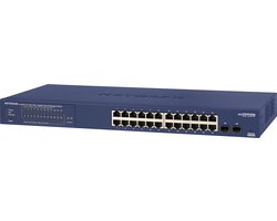 NETGEAR GS724TP - Netwerkswitch - 24-Poorts - PoE+ - Smart Switch