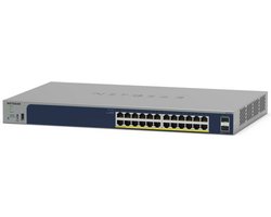 NETGEAR GS724TPv3 Managed L2 Gigabit Ethernet (10/100/1000) Power over Ethernet (PoE) Grijs