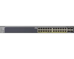 NETGEAR GS728TPv3 - Netwerkswitch - PoE+ - 24-Poorten