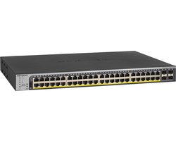 NETGEAR GS752TPP - Netwerk switch - Smart Switch- 52 poorten - PoE-functie