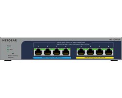 NETGEAR MS108EUP - Netwerkswitch - PoE+ - 8 poorten