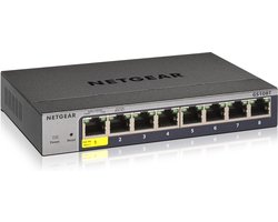 NETGEAR Pro GS108Tv3 - Netwerk Switch - Managed - 8 Poorten