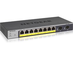 NETGEAR Pro GS110TPv3 - Netwerk Switch - Managed - PoE+ - 8 Poorten