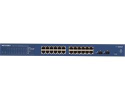 NETGEAR ProSafe GS724T - Netwerk Switch - Managed - 24 Poorten