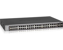 NETGEAR ProSAFE GS748T v5 - Netwerkswitch - 48-poorten - PoE ondersteuning - Managed switch