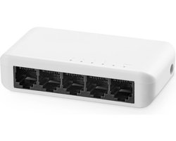 Netwerk Switch - 5 Poorten - 100/1000 Mbps - Internet Splitter - Ethernet - Voor Internetkabel