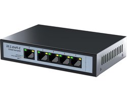 Netwerk Switch - 5 Poorten - 5 x 2.5 G - Internet Splitter - Ethernet - Voor Internetkabel