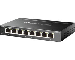 Netwerk Switch - 8 Aansluitingen - Plug en Play - Internet Splitter - Ethernet - Voor Internetkabel