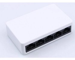 Netwerkswitch Fast Ethernet 10 / 100Mbps LAN RJ45 Switcher , UTP splitter, netwerk splitter, verdeel netwerk