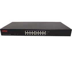 ROLINE 19" Fast Ethernet PoE Mid-Span injector, 8 poorten