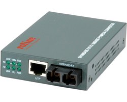 ROLINE Fast Ethernet converter RJ-45 - SC, Loop back