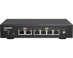 Router Qnap QSW-2104-2T Black 10 Gbit/s