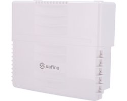 Safire SW1108HIPOE-HF-120-OUT switch voor buiten met 6x POE 802.3at/af, 2x Hi-PoE en 1x SFP poort