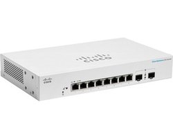 Switch CISCO CBS220-8T-E-2G-EU White