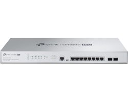 TP-Link Omada Pro S5500-8MHP2XF netwerk-switch Managed L2/L2+ Gigabit Ethernet (10/100/1000) Power over Ethernet (PoE) Grijs