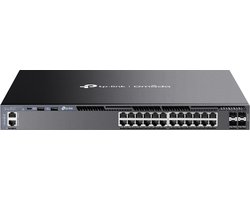 TP-Link Omada SG6428X netwerk-switch Managed L3 Gigabit Ethernet (10/100/1000) 1U Zwart