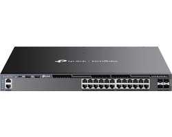 TP-Link Omada SG6428XHP netwerk-switch Managed L3 Gigabit Ethernet (10/100/1000) Power over Ethernet (PoE) 1U Zwart