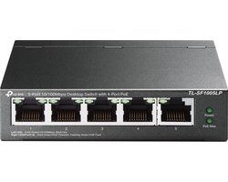 TP-LINK TL-SF1005LP - Netwerk Switch - Unmanaged - PoE