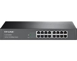 TP-Link TL-SF1016DS - Netwerk Switch - Unmanaged