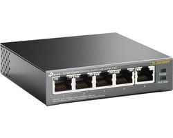 TP-Link TL-SG1005P - Netwerkswitch - Unmanaged - PoE - 5-Poorts