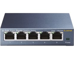 TP-Link TL-SG105 - Netwerk Switch - Unmanaged - 5-Poorten