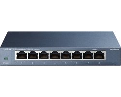 TP-Link TL-SG108 - Netwerk Switch - Unmanaged - 8 poorten