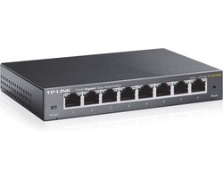 TP-Link TL-SG108S - Netwerk Switch -  Unmanaged - 8 Poorten