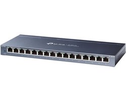 TP-Link TL-SG116E - Netwerkswitch - 16 Poorten