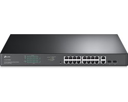 TP-Link - TL-SG1218MPE - Netwerk switch - 16-Port Gigabit - PoE+ - Easy Smart Switch