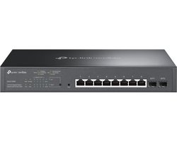 TP-Link TL-SG2210MP - Netwerk Switch - Managed - PoE+ - 10-Poorten