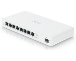 Ubiquiti UISP-S - Netwerkswitch - PoE-Switch - 8-Poorten - SFP