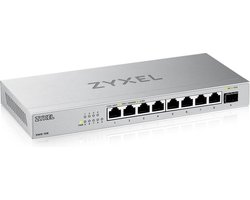 Zyxel XMG-108 Unmanaged 2.5G Ethernet (100/1000/2500) Zilver