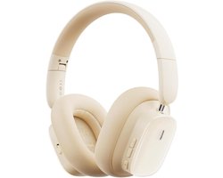 Baseus Bowie H1i Noise-Cancellation Draadloze Koptelefoon Beige