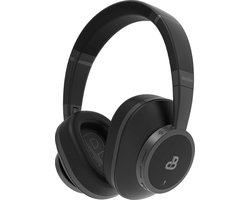 deeBee Audio - Pulse Black - Bluetooth Noisecancelling Koptelefoon - Draadloos & bekabeld (optioneel) - Zwart