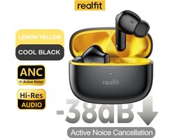 Draadloze Bluetooth Oordopjes - Active Noise Cancelling - 26u speeltijd - HiFi - Stereo - HD - Oplaadbare Case