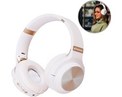 Draadloze opvouwbare stereo Bluetooth-hoofdtelefoon - Koptelefoon - Computer headset - Bluetooth headset - Bluetooth - Passieve ruisonderdrukking Over-ear ontwerp - Draadloze stereohoofdtelefoon met microfoon voor pc - Mobiele telefoon - TV