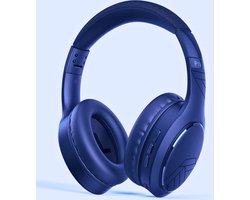 Draadloze Over-Ear Koptelefoon Met Passief Noise Cancelling - 70u Accuduur & USB-C Opladen – Zwart/Grijs Met Voice Assistant Activatie