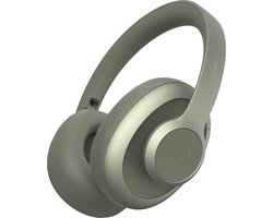 Fresh 'n Rebel Clam Ace - noise cancelling hoofdtelefoon - 60 uur batterij - volume draaiknop - Dried Green