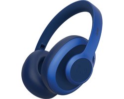 Fresh 'n Rebel Clam Ace - noise cancelling hoofdtelefoon - 60 uur batterij - volume draaiknop - True Blue