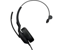 Jabra Evolve2 50 Headset Bedraad Hoofdband Kantoor/callcenter USB Type-C Zwart