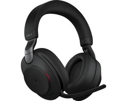 Jabra Evolve2 85 - hoofdtelefoon/headset - draadloos - bluetooth - zwart - kantoor