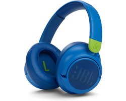 JBL JR460NC Kids - Draadloze over-ear koptelefoon met Noise Cancelling - Blauw