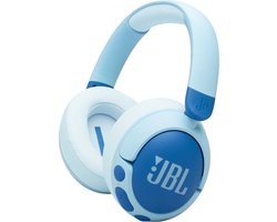 JBL Junior 470NC - Draadloze over-ear kinder koptelefoon - Noice Cancelling - Blauw