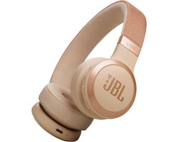 JBL Live 670NC - Draadloze on-ear koptelefoon met noise cancelling - Zand