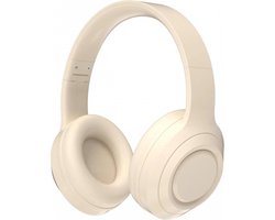 KCVV Koptelefoon -3-in-1 Draadloze headset-Bluetooth 5.0 -HD-geluidskwaliteit-- Draagbaar Opvouwbaar Ontwerp-Volume Control op de Koptelefoon -Gebroken wit