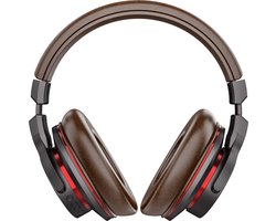 Koptelefoon Bluetooth Bruin 237 - Draadloze koptelefoon - Hoofdtelefoon - Draadloze Headset met Microfoon - Met Draad - Koptelefoons - Headphones