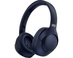 Momentum® - Draadloze Bluetooth Koptelefoon - Active Noise Cancelling - Draadloos met Bluetooth 5.4 - Over Ear - Headset - Microfoon - Waterdicht - Dual Connection - 60 uur speeltijd - Blauw