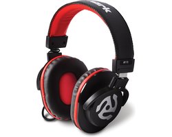 Numark HF175 – Over ear DJ koptelefoon met gesloten achterkant, 40 mm drivers, oorkussens voor mixen en dj-monitoring, 3 m kabel meegeleverd