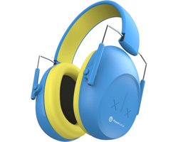 PowerLocus Kinderkoptelefoon - Geschikt voor Kinderen met Autisme - Kids Noise Cancelling Koptelefoon - Blauw