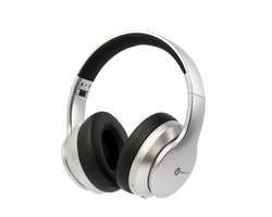 PowerLocus P6 Draadloze Over-Ear Koptelefoon Inklapbaar - Bluetooth Hoofdtelefoon - Met microfoon - Zilver